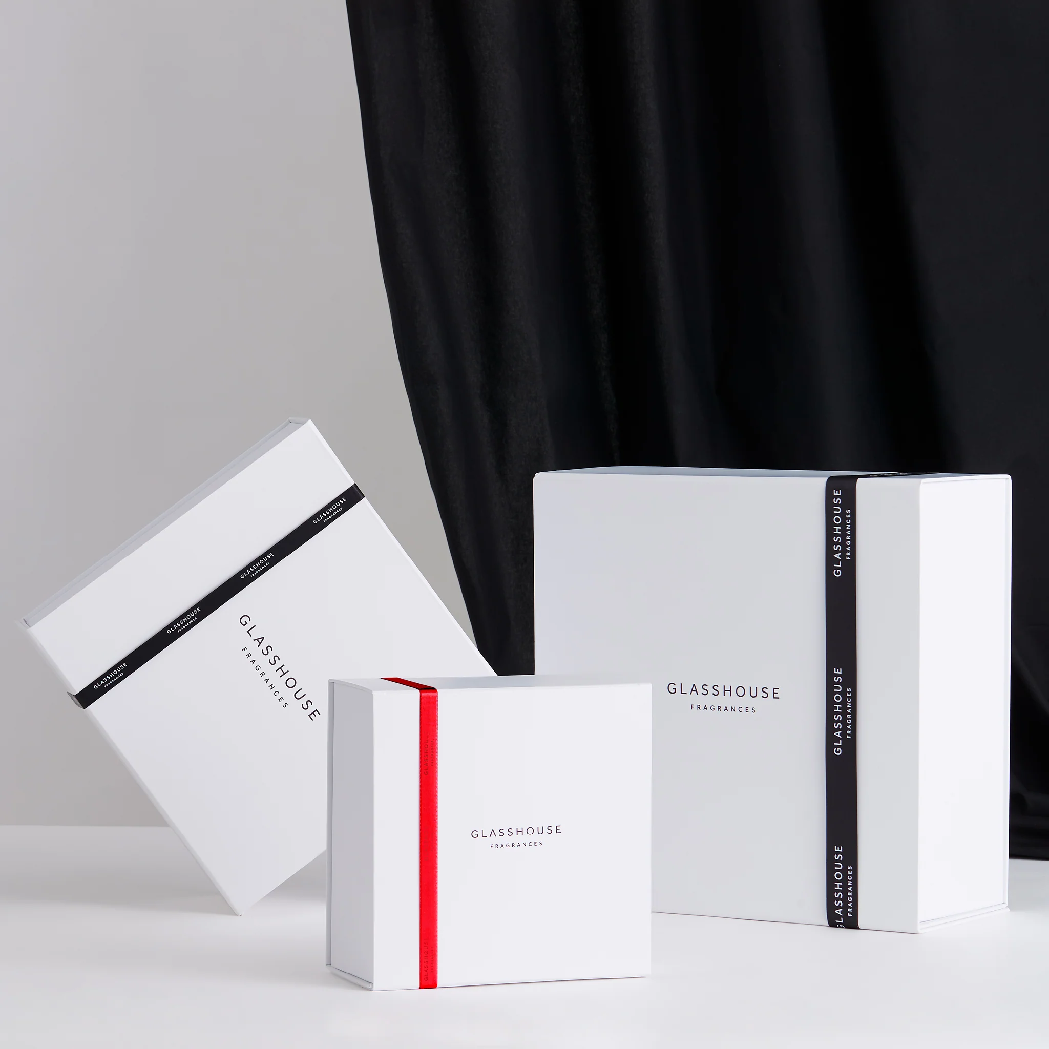 Gift Box With Red Ribbon